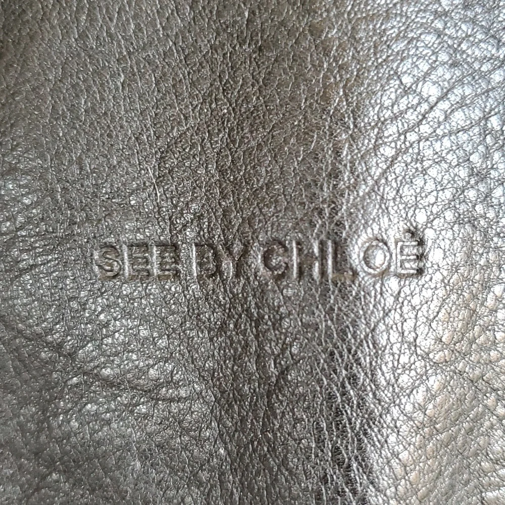 EUC See By Chloe Day Bag In Black Leather - Picture 7 of 16